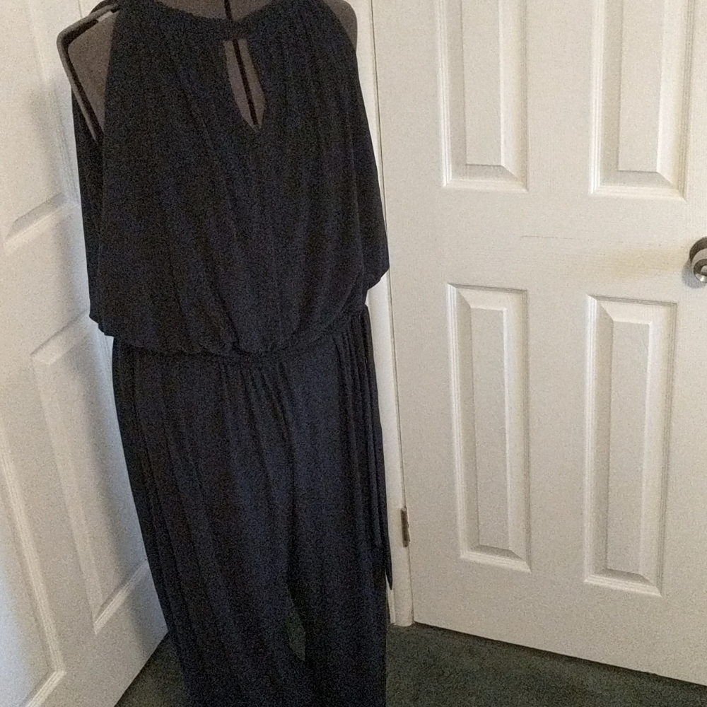 Navy blue jumpsuit